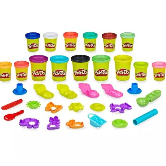 PlayDoh Toys Playdoh Mountain Of Colors Playdoh Playset Sensory